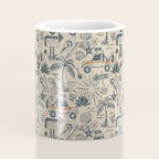 Baja - classic blue and red Coffee Mug Gallery Image 4
