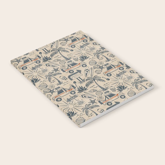 Baja - classic blue and red Notebook Gallery Image 1