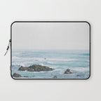 Monterey Coast - Minimalist Ocean Photography Laptop Sleeve Gallery Image 1