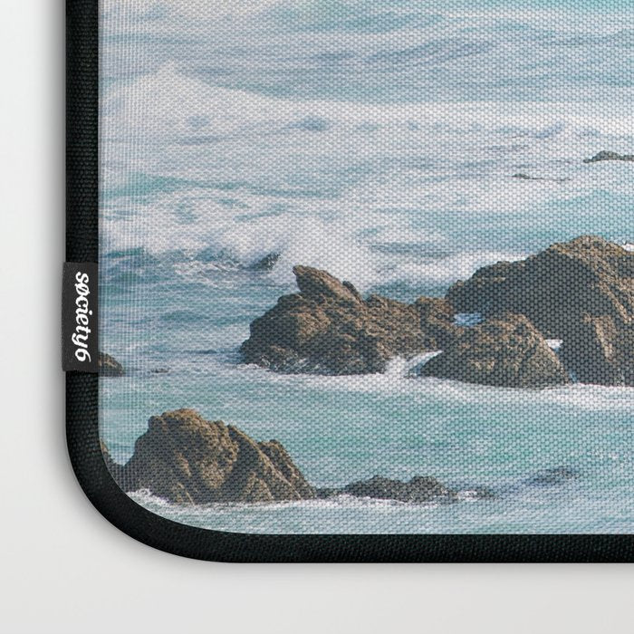 Monterey Coast - Minimalist Ocean Photography Laptop Sleeve Gallery Image 3