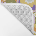 1970s Retro Pattern Bath Mat Gallery Image 2