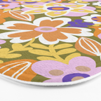 1970s Retro Pattern Bath Mat Gallery Image 3