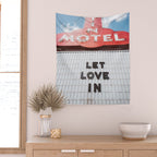 Let Love In Wall Tapestry Gallery Image 2