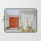 Orange Door in Palm Springs Laptop Sleeve Gallery Image 1