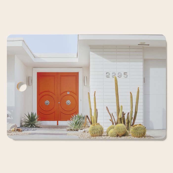 Orange Door in Palm Springs Cutting Board Gallery Image 1
