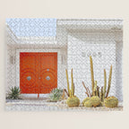 Orange Door in Palm Springs Jigsaw Puzzle Gallery Image 1