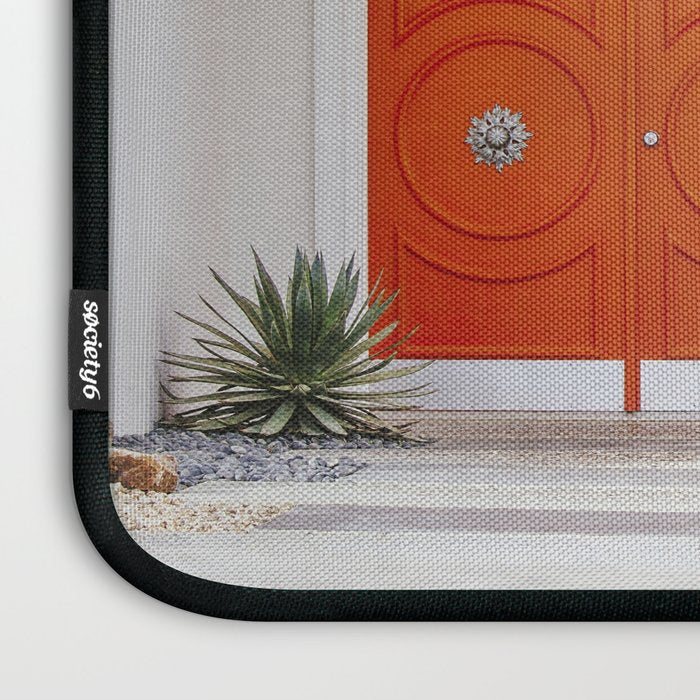 Orange Door in Palm Springs Laptop Sleeve Gallery Image 3