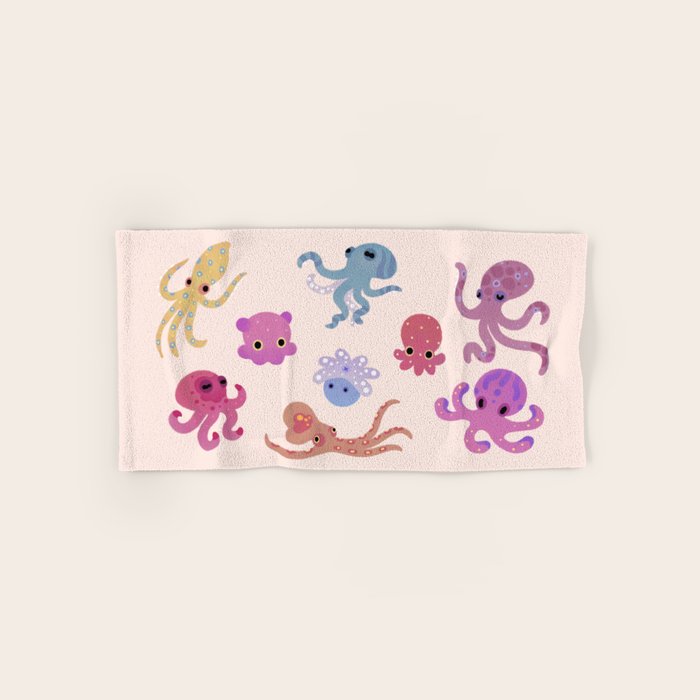Octopus Bath Towel Gallery Image 1