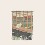 Utagawa Hiroshige - Asakusa Rice Fields, Torinomachi Festival - Vintage Japanese Woodblock Print, 1857 Wall Hanging Gallery Image 1