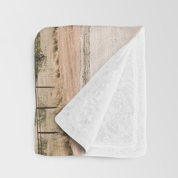 Fashion House Marfa Texas Throw Blanket Gallery Image 3