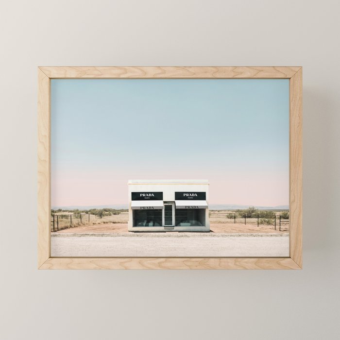 Fashion House Marfa Texas Mini Art Print Gallery Image 1