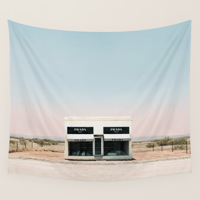 Fashion House Marfa Texas Wall Tapestry Gallery Image 4