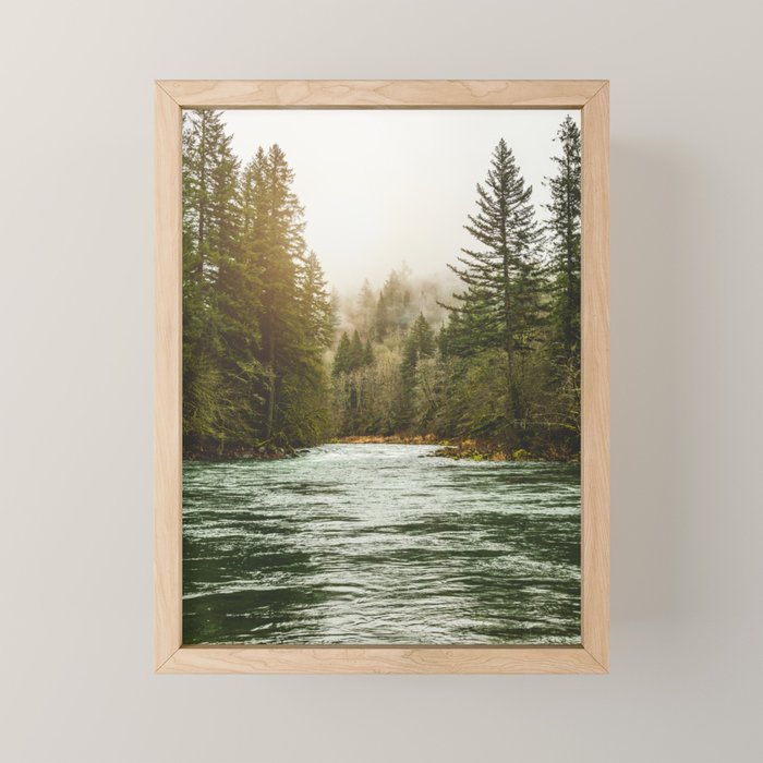 And A River Runs Through It Mini Art Print Gallery Image 1
