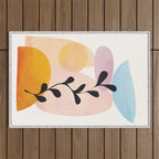 Abstract Shapes14 Outdoor Rug Gallery Image 1