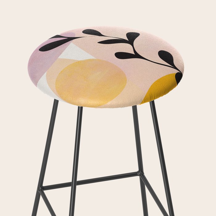 Abstract Shapes14 Stool Gallery Image 2