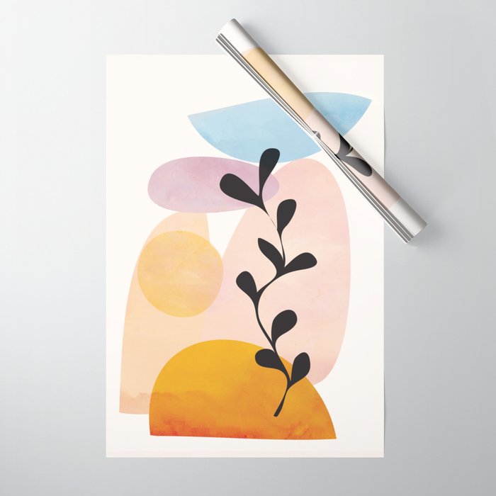 Abstract Shapes14 Wrapping Paper Gallery Image 1