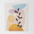 Abstract Shapes14 Throw Blanket Gallery Image 2