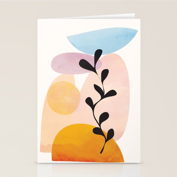 Abstract Shapes14 Stationery Card Gallery Image 2