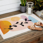 Abstract Shapes14 Outdoor Rug Gallery Image 2
