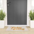 Take it Easy (Yellow Palette) Welcome Mat Gallery Image 3