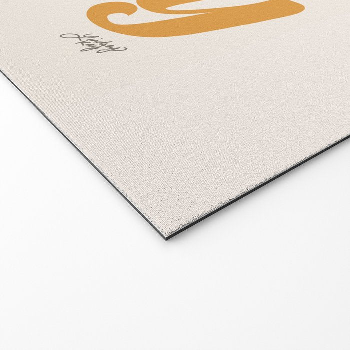 Take it Easy (Yellow Palette) Welcome Mat Gallery Image 2
