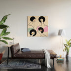 The Ladies Wood Wall Art Gallery Image 2