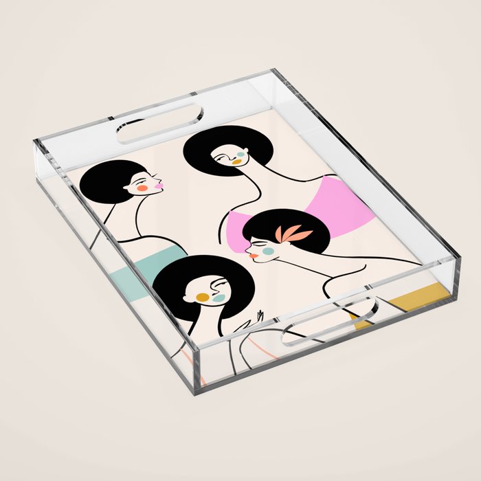 The Ladies Acrylic Tray Gallery Image 1