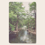 Guadalupe River New Braunfels Texas Photography Cutting Board Gallery Image 1