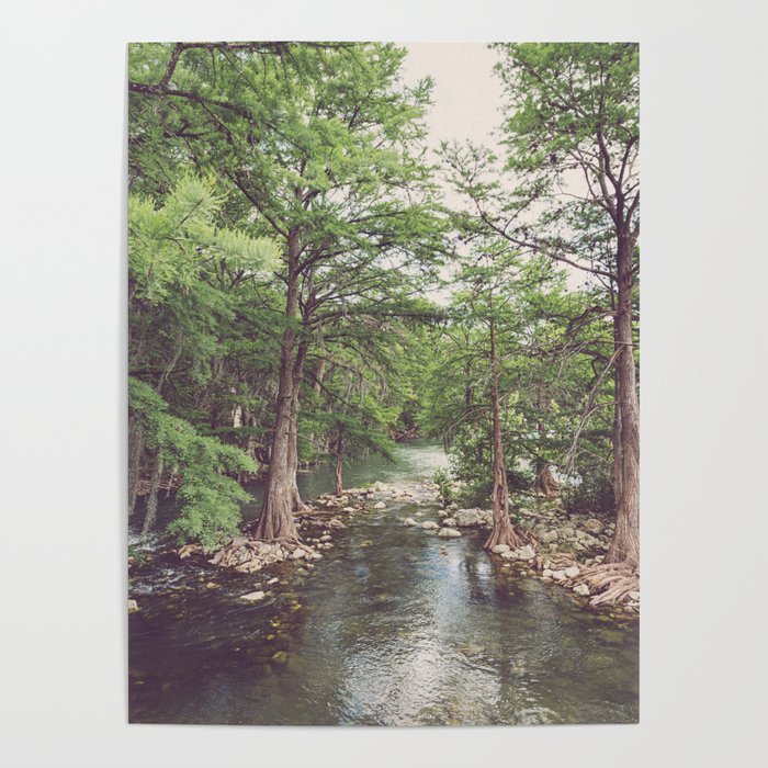 Guadalupe River New Braunfels Texas Photography Poster Gallery Image 1