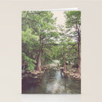 Guadalupe River New Braunfels Texas Photography Stationery Card Gallery Image 2