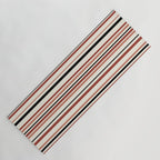 Classic Stripes XI - Neutral Pink Yoga Mat Gallery Image 1