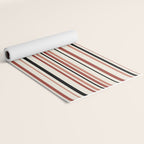 Classic Stripes XI - Neutral Pink Yoga Mat Gallery Image 2