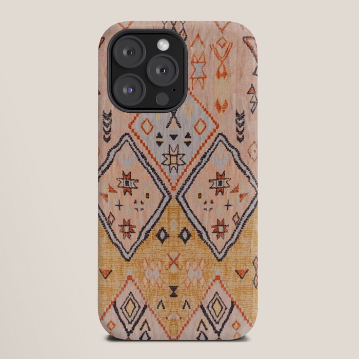 N218 - Mustard Yellow Oriental Heritage Boho Traditional Moroccan Desert Style iPhone Case Gallery Image 20