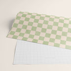 CHECKER - 001 - Sage Wrapping Paper Gallery Image 2