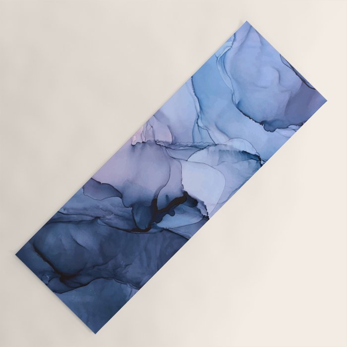 Captivating 1 - Alcohol Ink Painting Yoga Mat Gallery Image 1