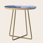 Captivating 1 - Alcohol Ink Painting Side Table Gallery Image 1