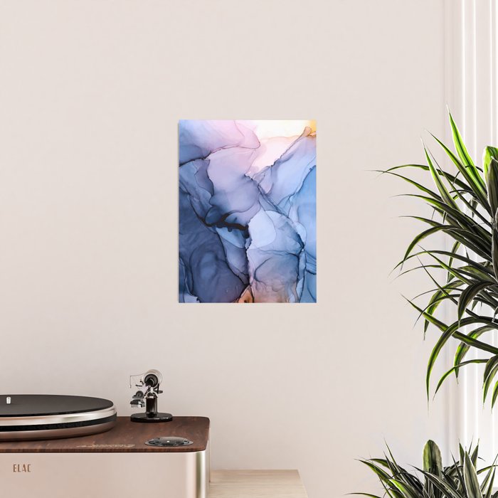 Captivating 1 - Alcohol Ink Painting Poster Gallery Image 2