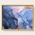 Captivating 1 - Alcohol Ink Painting Serving Tray Gallery Image 1