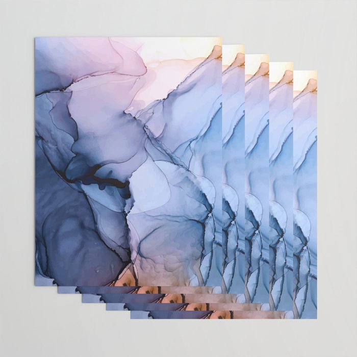 Captivating 1 - Alcohol Ink Painting Wrapping Paper Gallery Image 3