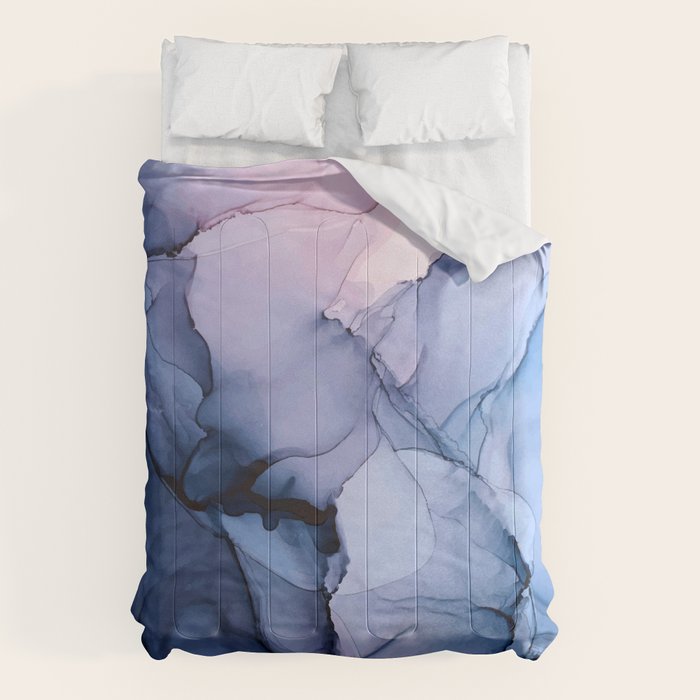 Captivating 1 - Alcohol Ink Painting Comforter Gallery Image 6