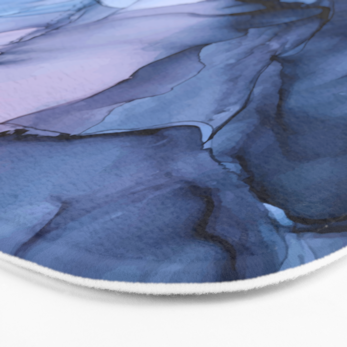 Captivating 1 - Alcohol Ink Painting Bath Mat Gallery Image 3