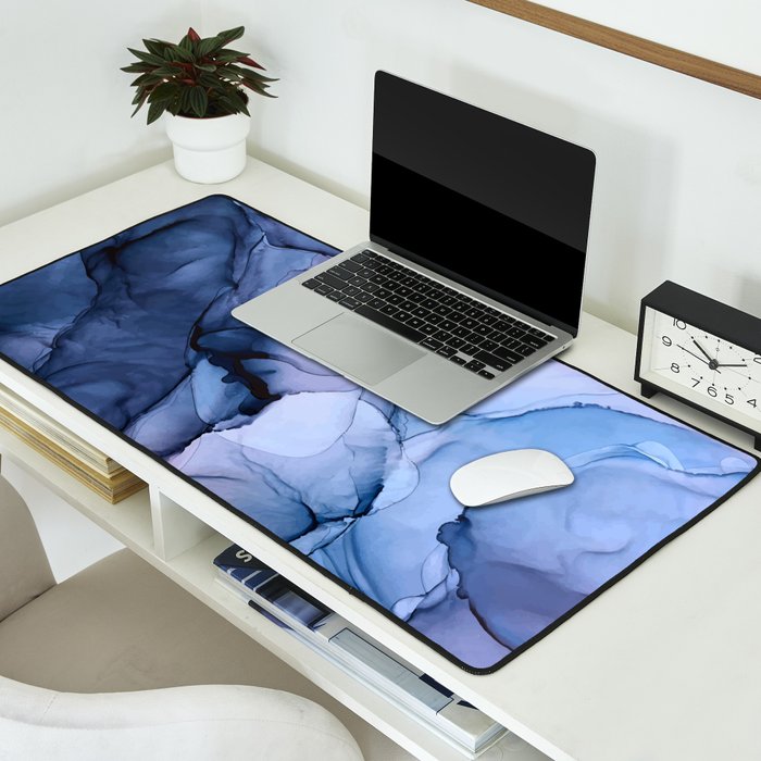 Captivating 1 - Alcohol Ink Painting Desk Mat Gallery Image 2