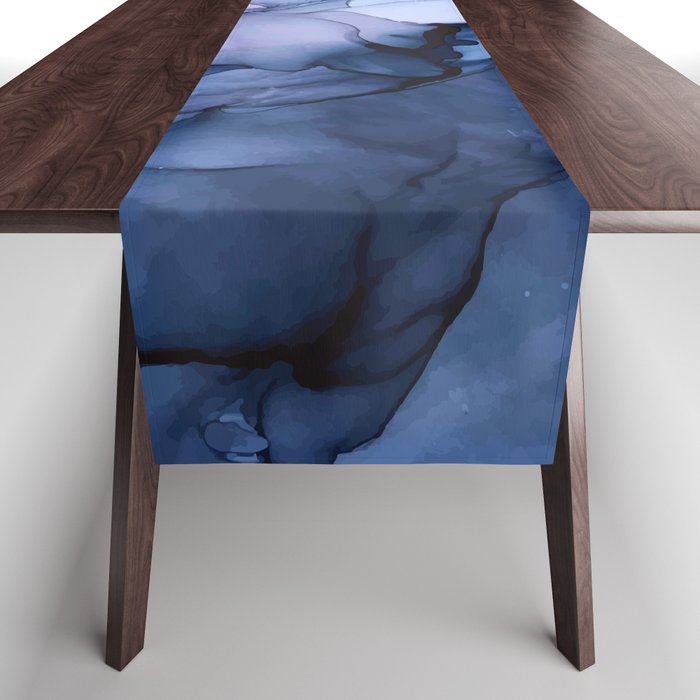 Captivating 1 - Alcohol Ink Painting Table Runner Gallery Image 1