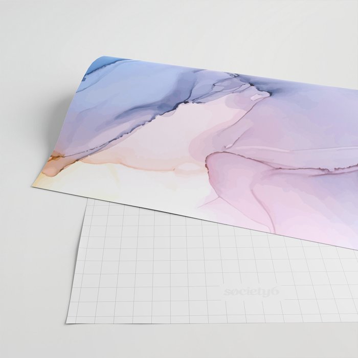 Captivating 1 - Alcohol Ink Painting Wrapping Paper Gallery Image 2
