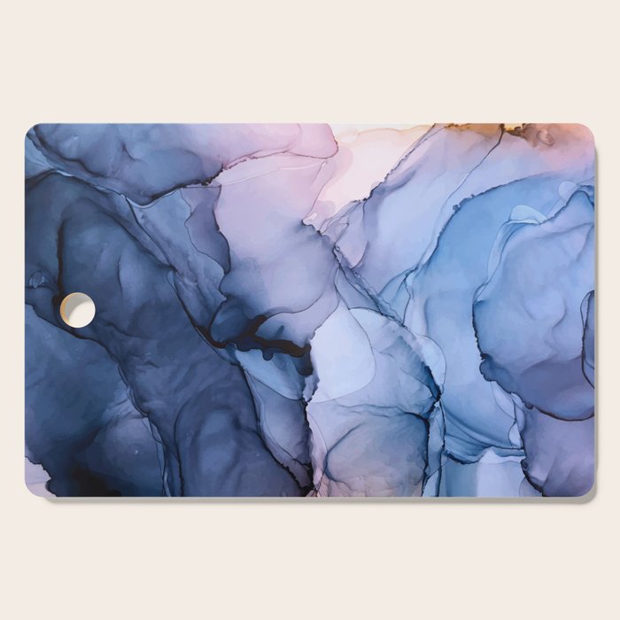 Captivating 1 - Alcohol Ink Painting Cutting Board Gallery Image 1