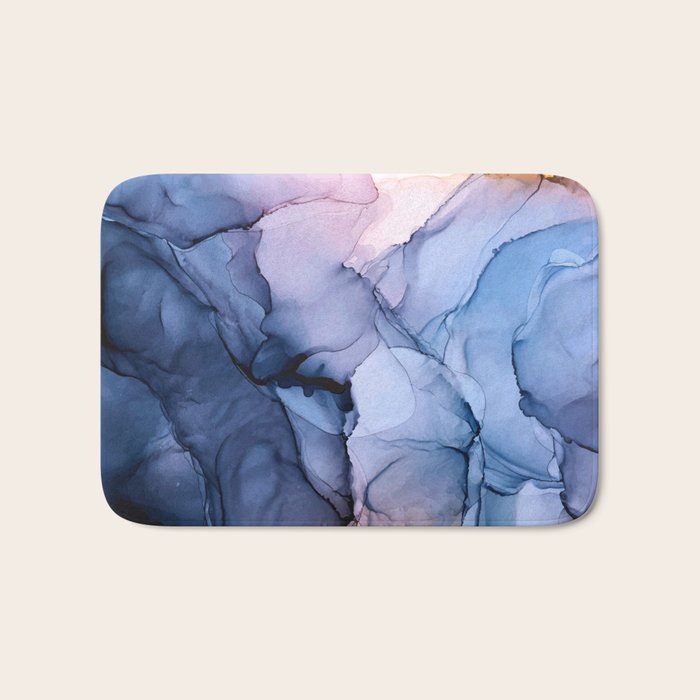 Captivating 1 - Alcohol Ink Painting Bath Mat Gallery Image 1
