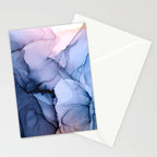 Captivating 1 - Alcohol Ink Painting Stationery Card Gallery Image 2