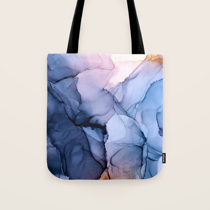 Captivating 1 - Alcohol Ink Painting Tote Bag Gallery Image 1