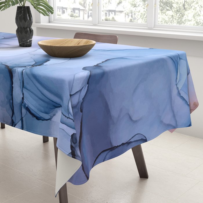 Captivating 1 - Alcohol Ink Painting Tablecloth Gallery Image 3