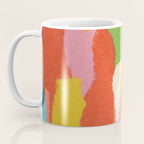 Colorful Paper Collage #1 Coffee Mug Gallery Image 3